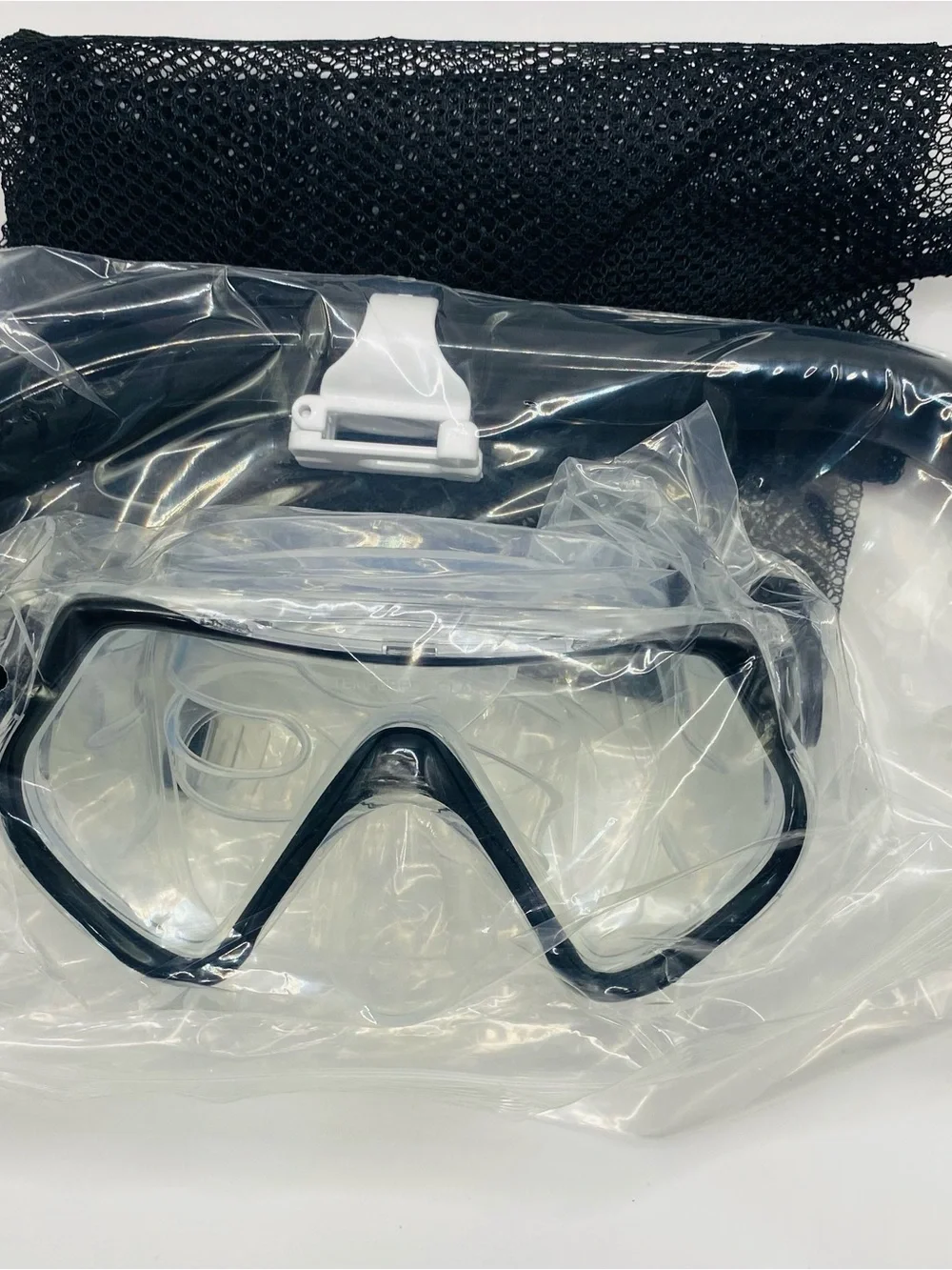 MELUMILU Kids Snorkel Set Dry Top Mask Mesh Bag NIB